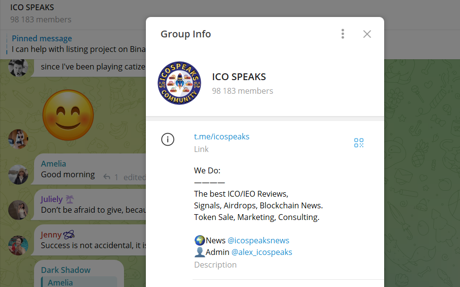 ico speaks marketing agency