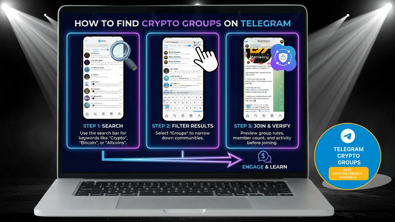 How to Find Crypto Groups on Telegram (Step-by-Step Guide)