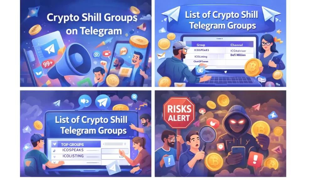 crypto shill groups telegram