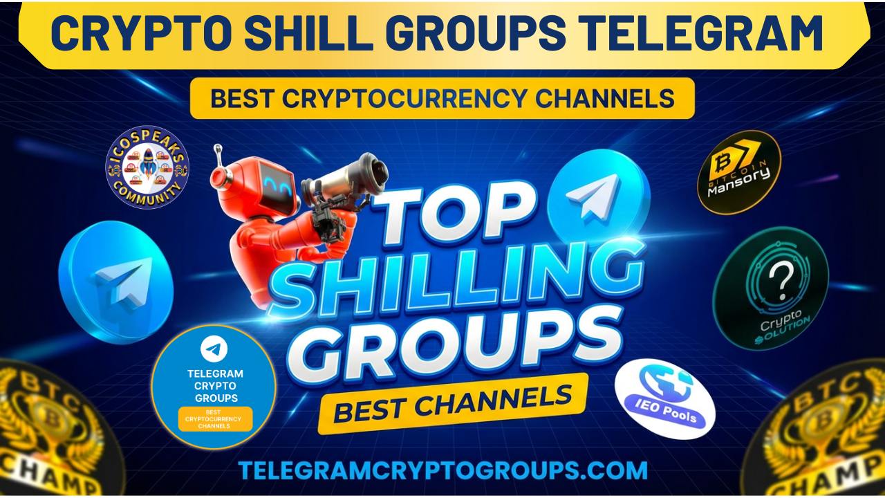 top crypto shill groups telegram