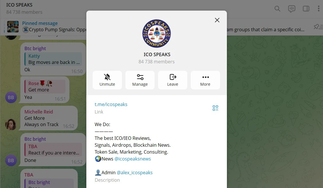 telegram crypto group