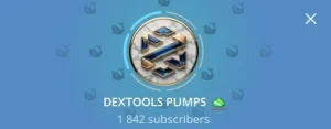 dextools pumps telegram channel