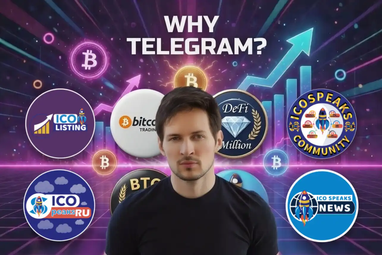 why use telegram for crypto