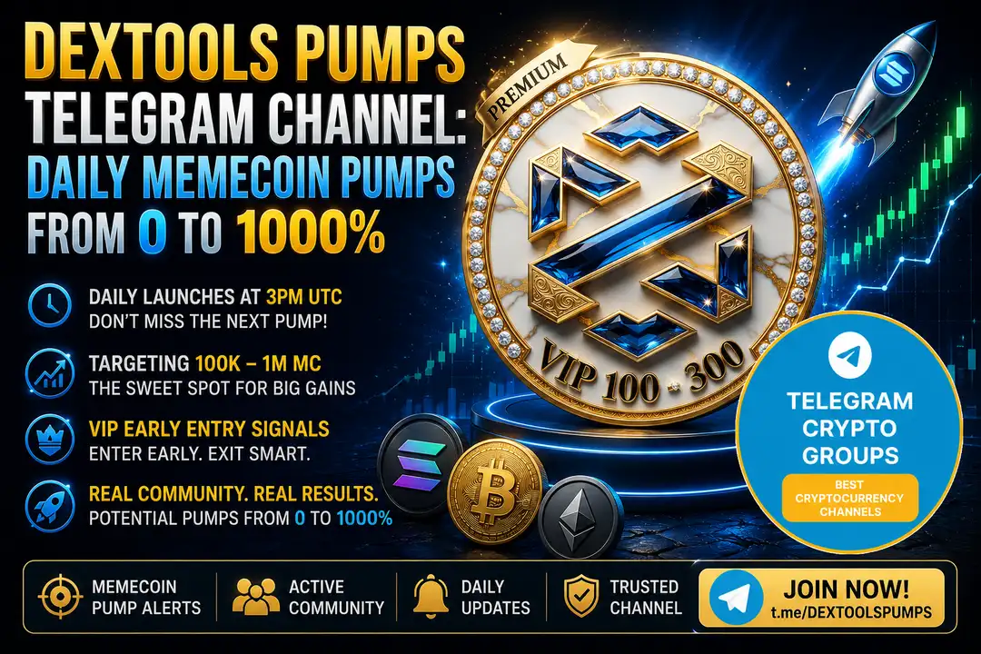 Dextools pumps telegram channel